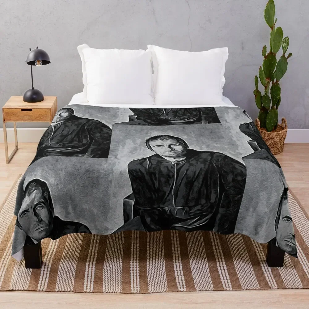 

Liam Gallagher Throw Blanket Sleeping Bag Designers Weighted Blankets