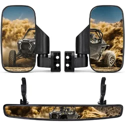 UTV Rearview Mirror Center Mirrors Set 1.75