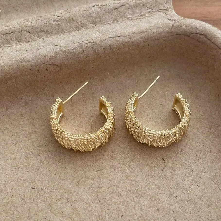 Sam Panda 925 Sterling Silver Earring for Women Ear Plain Ring Earring Hoop Minimalist Jewelry Birthday Gift Dropshipping
