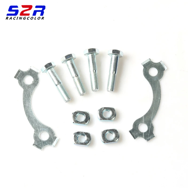 Motorcycle Rear Sprocket Retainer Locker Bolts Washer Nut for YAMAHA YBR125 YBR 125 Dirt Bike Clutch Hub Buffer Bolt Screw