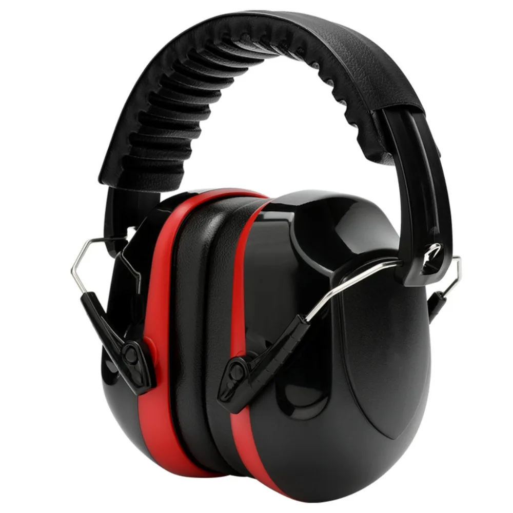 

SNR-34dB Adjustable Head Earmuffs Noise Reduction Foldable Ear Defenders Hearing Protection Soundproof Ear Protector