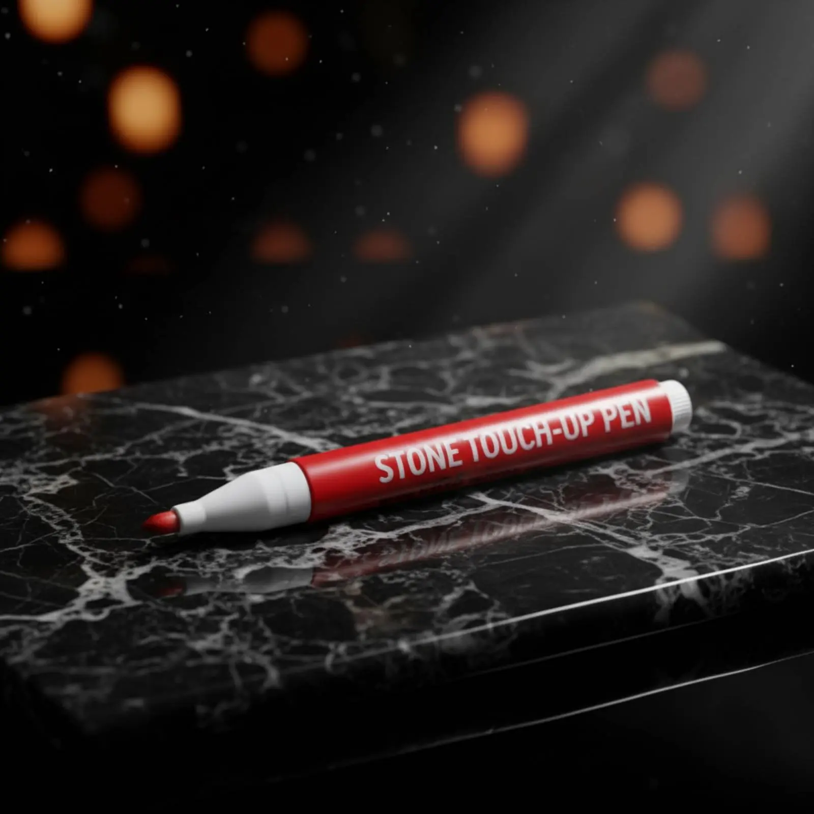 Tombstone Marker Pen Strong Coverage Golden Stone Marker Memorial Inscription Pen Oil-Based Writing Tool Fine Tip view 5