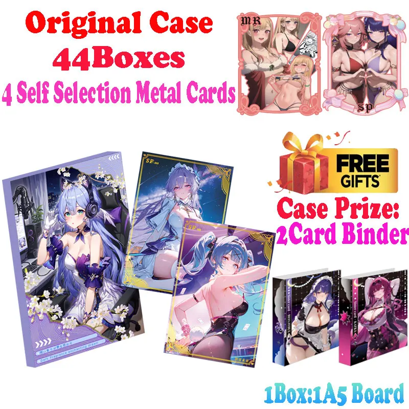 

2025 Lastest A5 Size Anxiangmimeng Waifu Collection Card Board Miku Ram Trading Playing Artboard TCG Toys Hobby Gift