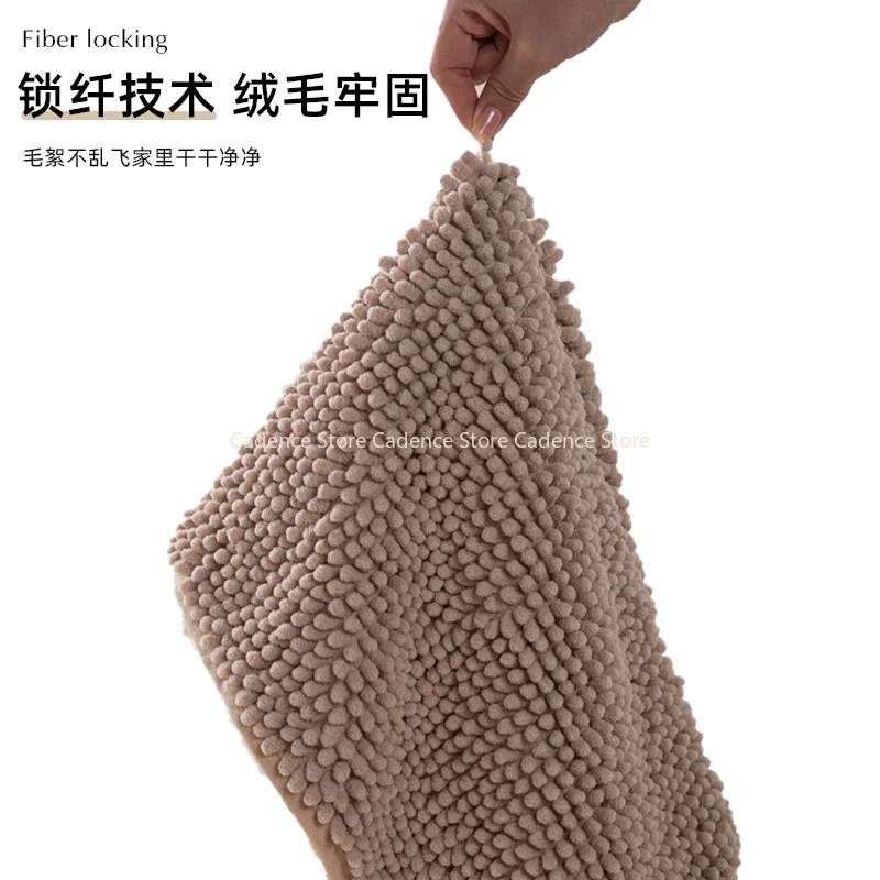 Thickened floor MATS, bathroom floor MATS, strong water absorption, simple and anti-slip household