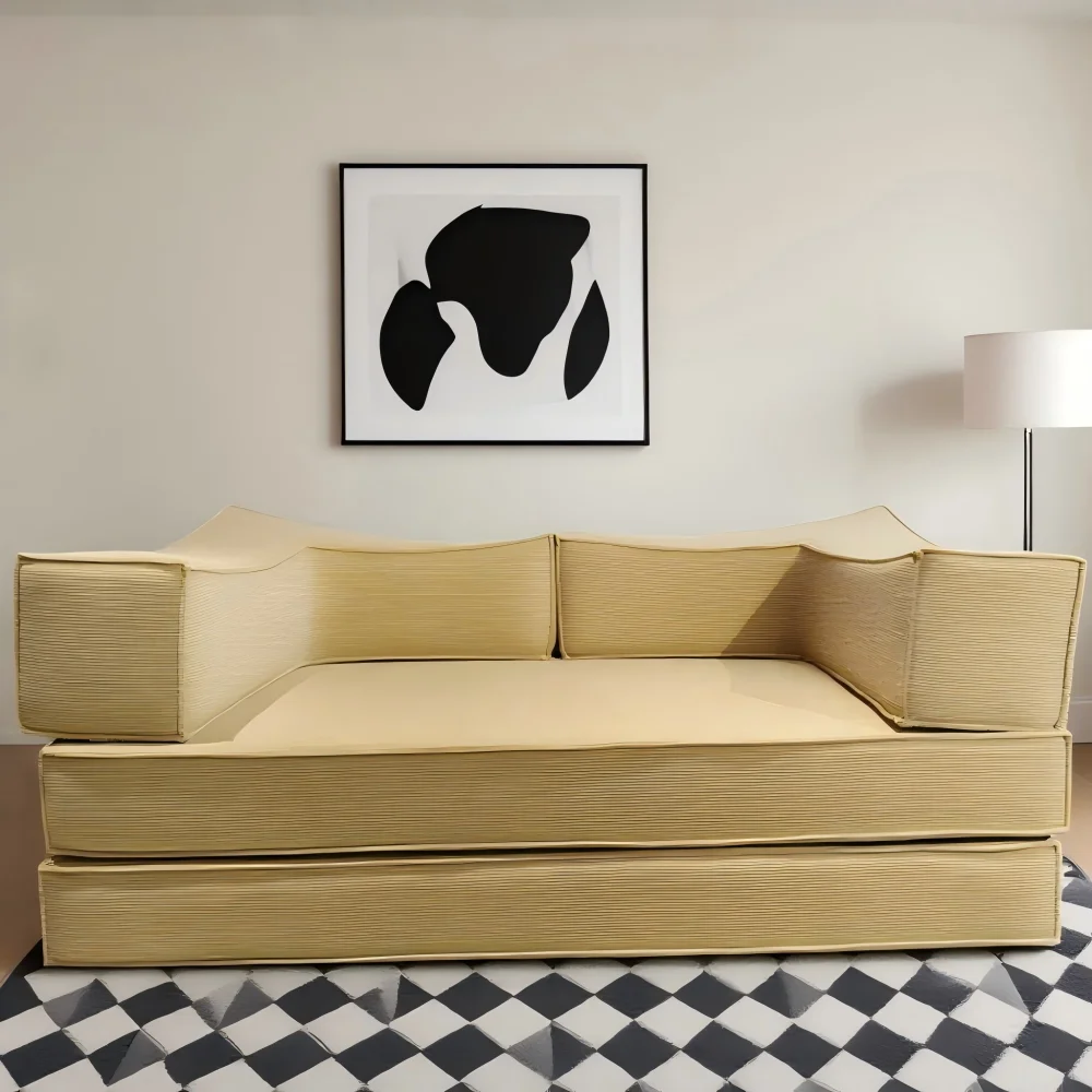 

Multifunctional Adjustable Sofa Bed - Convertible Furniture for Living Room & Bedroom, Space-Saving & Versatile