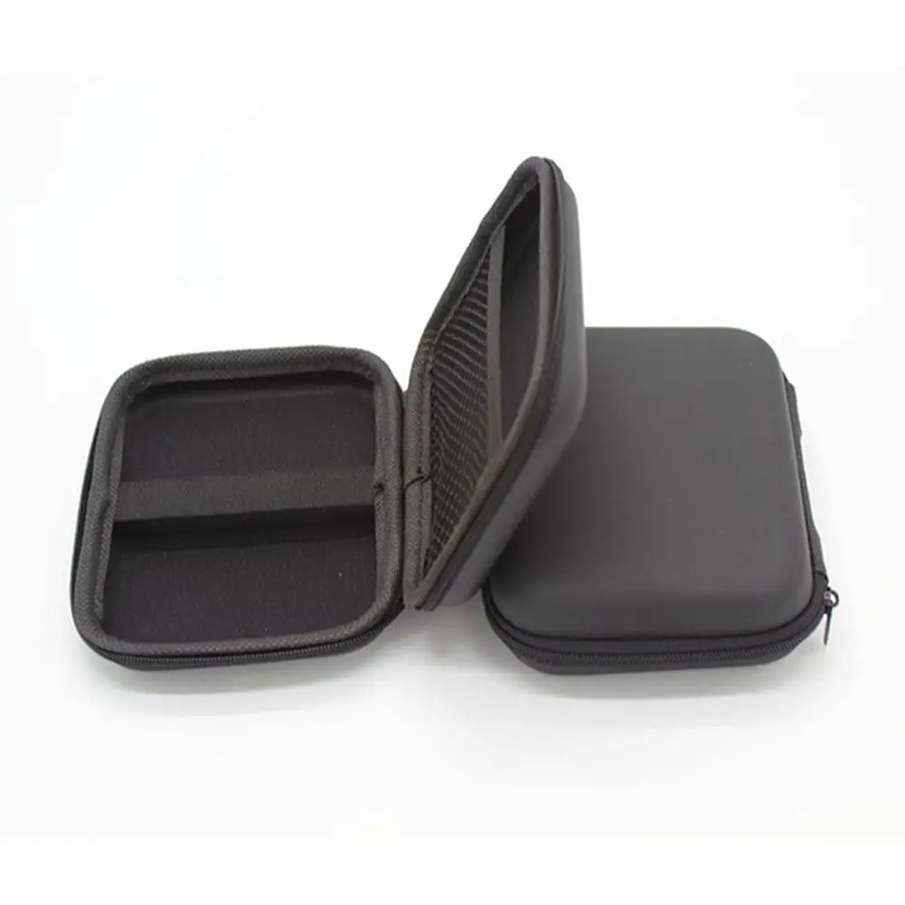 For R36S/R35S Game Console Storage Box EVA Portable Mini Bag For R36S / R35S Protective Bag Carrying Case Black/Gray