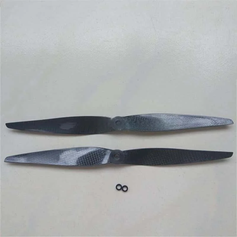 2 Pairs 4 PCS APC 1050 1150 Single-hole Carbon Fiber CW CCW Helical Propeller Blade