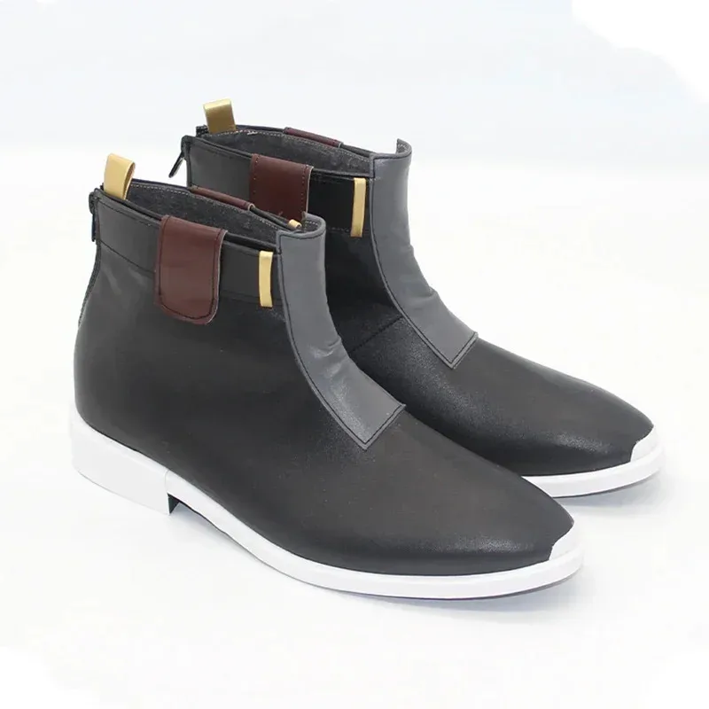 

2025 RealCos Game Honkai Star Rail Trailblazer Shoes Pioneer Male Cosplay High Leather Boots Halloween Party Role Play P