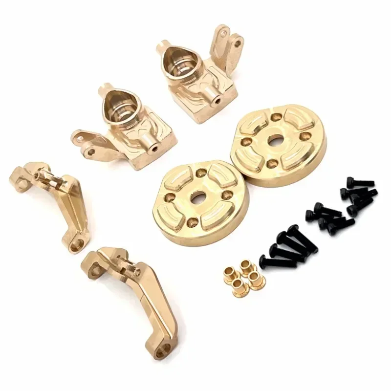 

Brass Steering Cup C-shaped Seat Rear Cup Gear Cover Counterweight For MJX H12Y H12Y+RC Car Parts