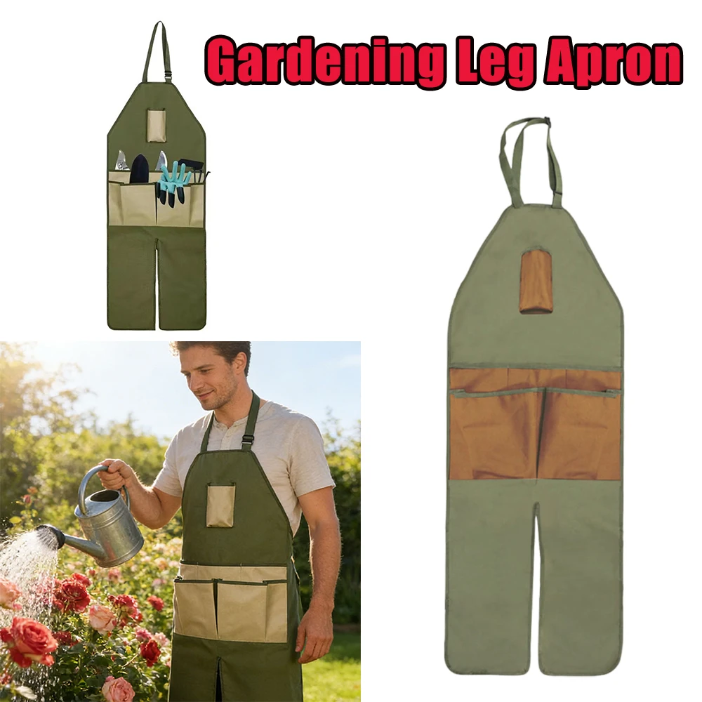Outdoor Pruning Apron New Style Gardening Leg Apron Multi Pocket Dirty Proof Protective Leg Guard For Picking Harvest Work