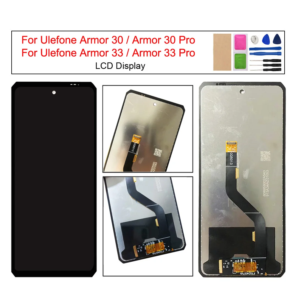 For Ulefone Armor 33 30 Pro LCD Display Touch Screen Digitizer Assembly Phone Screen Replacement