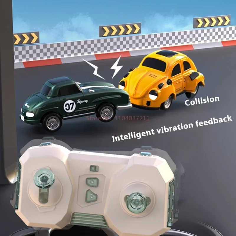 2.4G Wireless RC Mini FPV Beetle Remote Control Car Drift Real time Transmission Camera Racing Simulation Model Toy Festival Gif