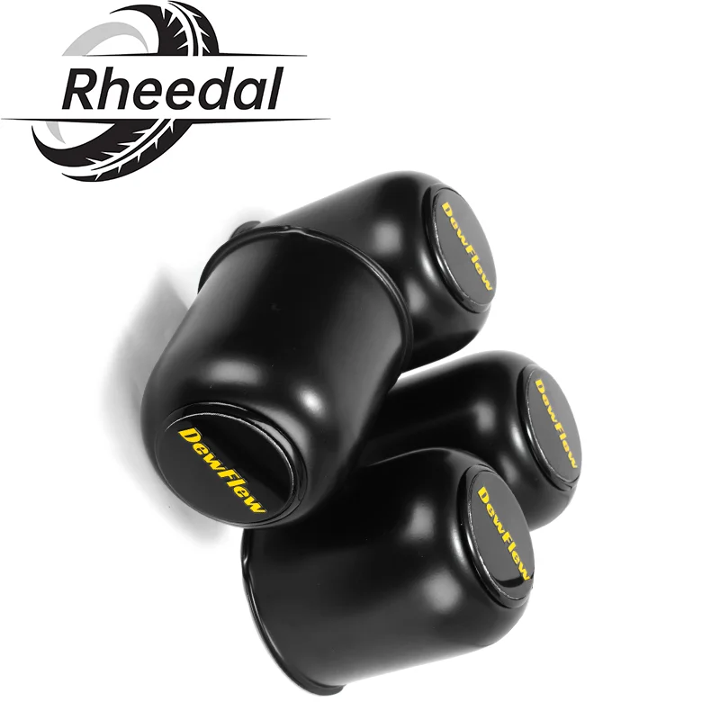 

Rheedal 2/4Pcs 83mm/3.27" Hub 86.5mm/3.41" H Stainless Trailer Wheel Center Caps Push Through Center Caps 3.27" Auto Accessories