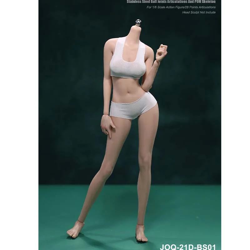 JOQ-21D figure anime scala 1/6 supermodelo snello ragazza a gamba lunga articolata morbida base in vinile corpo action figure ragazza regali