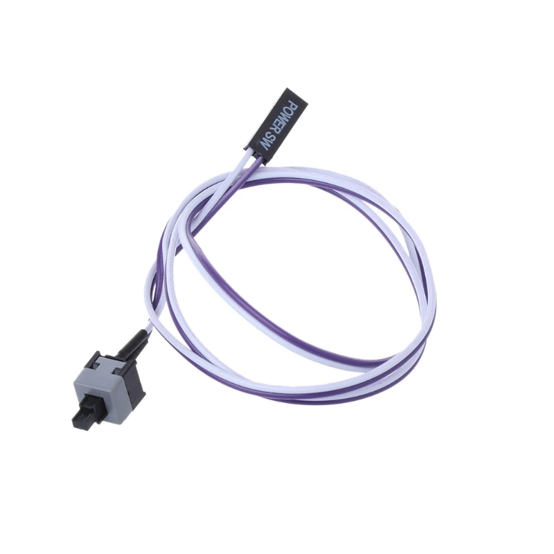 DN59 0.48m 2 Pin Computer Switch Line  Restart Cable Chassis Boot Line Reset Line Power Cable