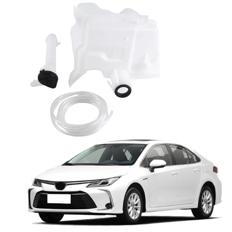 

Car Windshield Washer Fluid Reservoir Water Pump With Pipe 85301-02050 TO1288190 For Toyota Corolla 2014-2019