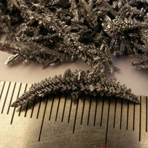 아름다운 바나듐 금속 결정 샘플, 99.9% 순수, 요소 수집 취미, 10g 