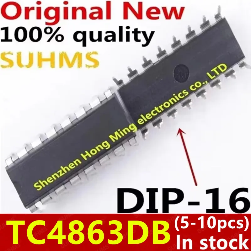 (5-10piece) 100% New TC4863DB DIP-16