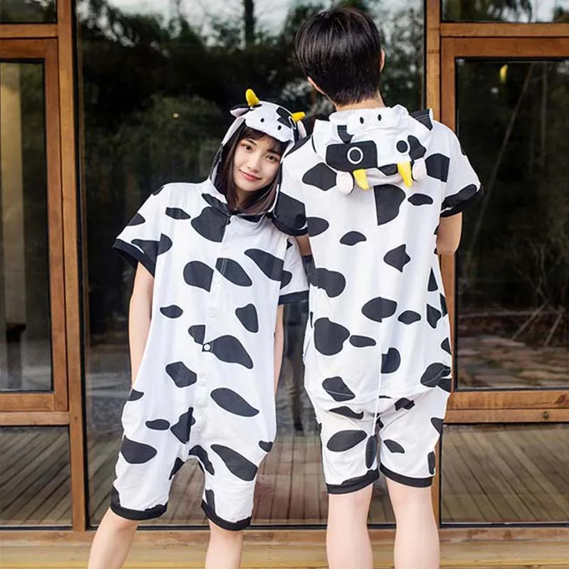 Color cow print - 100% cotton