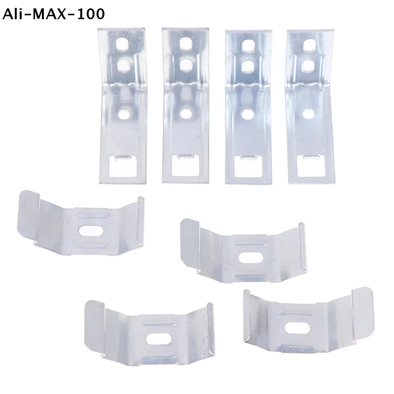 【Au】4Sets Blinds Accessories Metal Louver Bracket Mounting Holder Brackets Curtain Fixing For Window Fixation