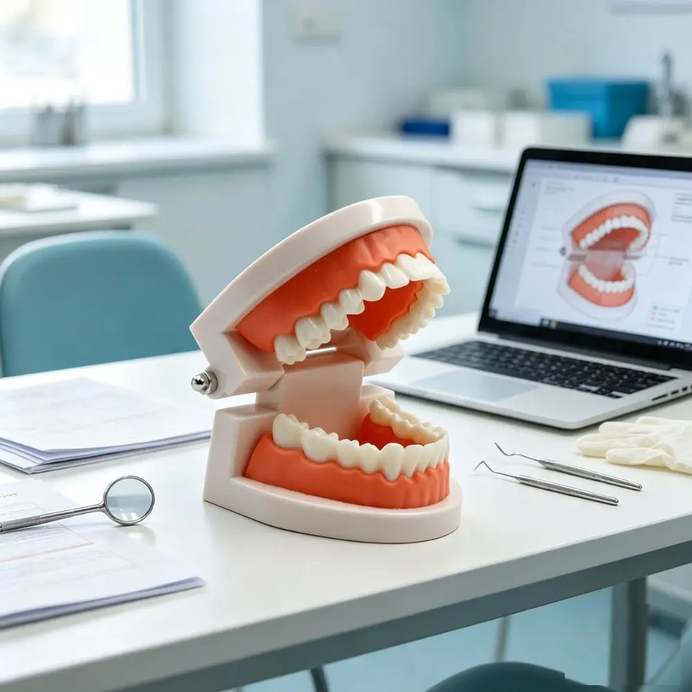 1PC Dental Teeth Model Standard Teeth Teaching Adult Tooth Model Study Training Tool Dentistry Lab Teeth Learn Material