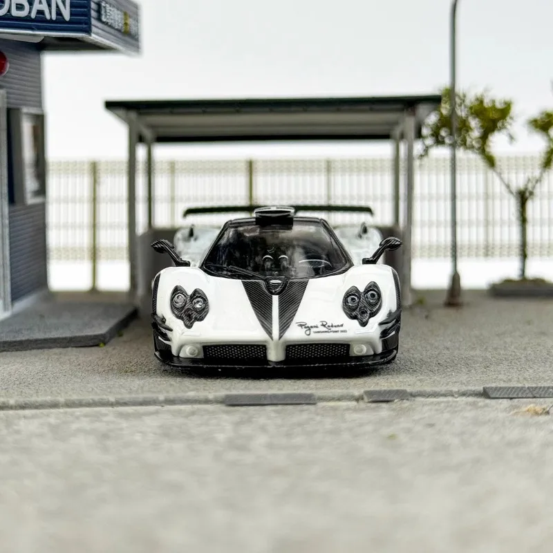 HKM 1/64 Pagani Zonda Kerstversie Legering Speelgoed Motorvoertuig Diecast Metaal Model Geschenken