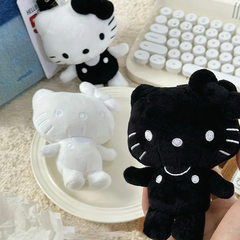 Hello Kitty Doll Keychain Kawaii Cartoon Bag Fashion Car Keychains Girl Birthday Gifts Backpack Peripheral Girl Birthday Gift