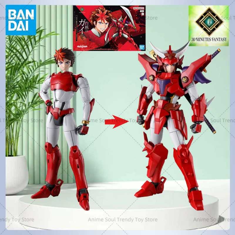 

Конструктор Bandai 30MF Yoroi-Shinden Samurai Troopers (Ronin Warriors) Gai of the Heat: Аниме-фигурка бойца, сборная модель