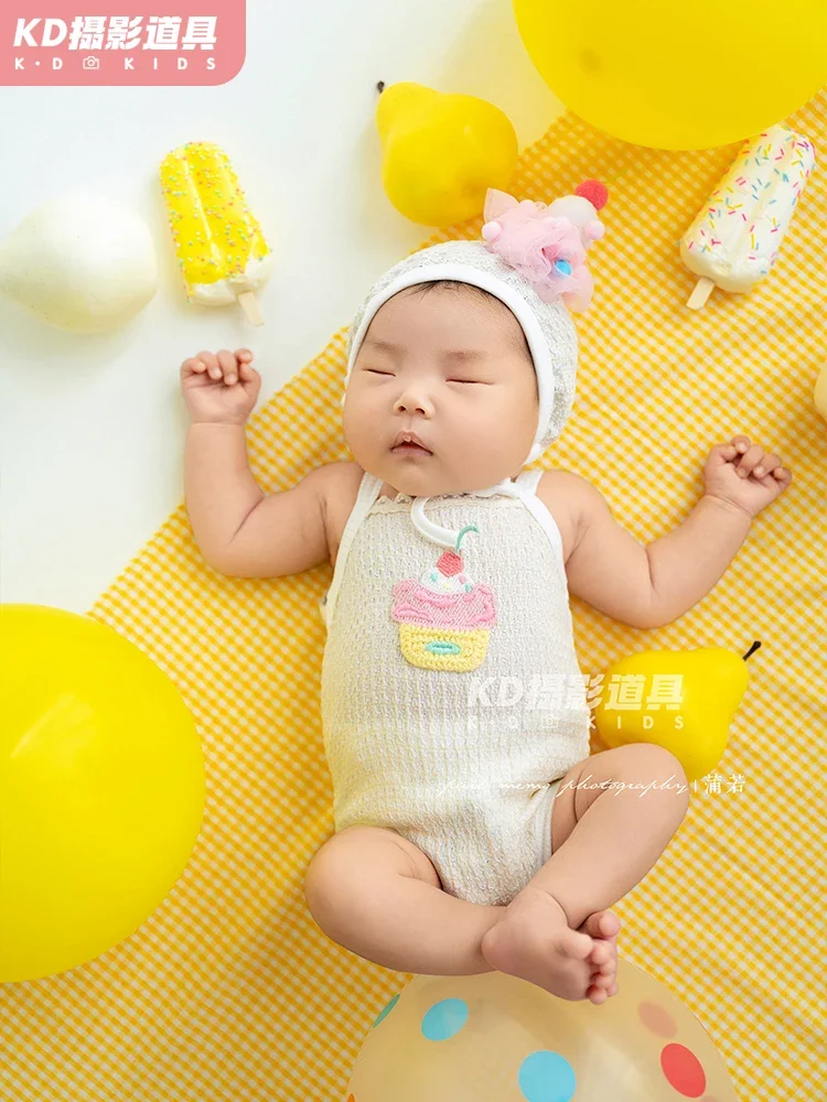 Photography props newborn babies postpartum photos childrens clothing shooting christmas baby clothing  신생아사진  신생아