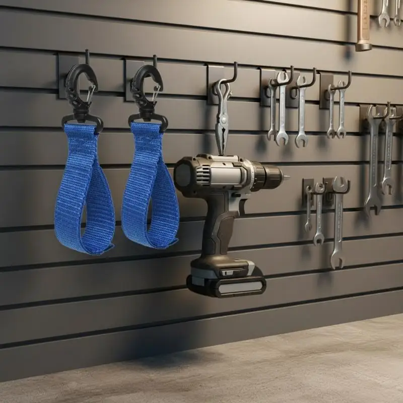 Paddelbrett-Paddel-Befestigungsriemen 2er-Pack, langlebiger drehbarer Federhaken für Kanu, Kajak und Wassersportveranstaltungen – Detail 5