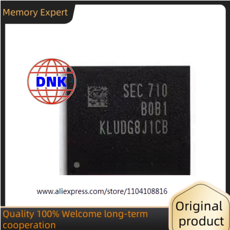 KLMDG8JEUD-B04P KLUDG8J1CB-B0B1 KLUDG8J1CB-C0B1 KLUDG8V1EE-B0C1 Brand new original 128GB FBGA153 flash memory IC