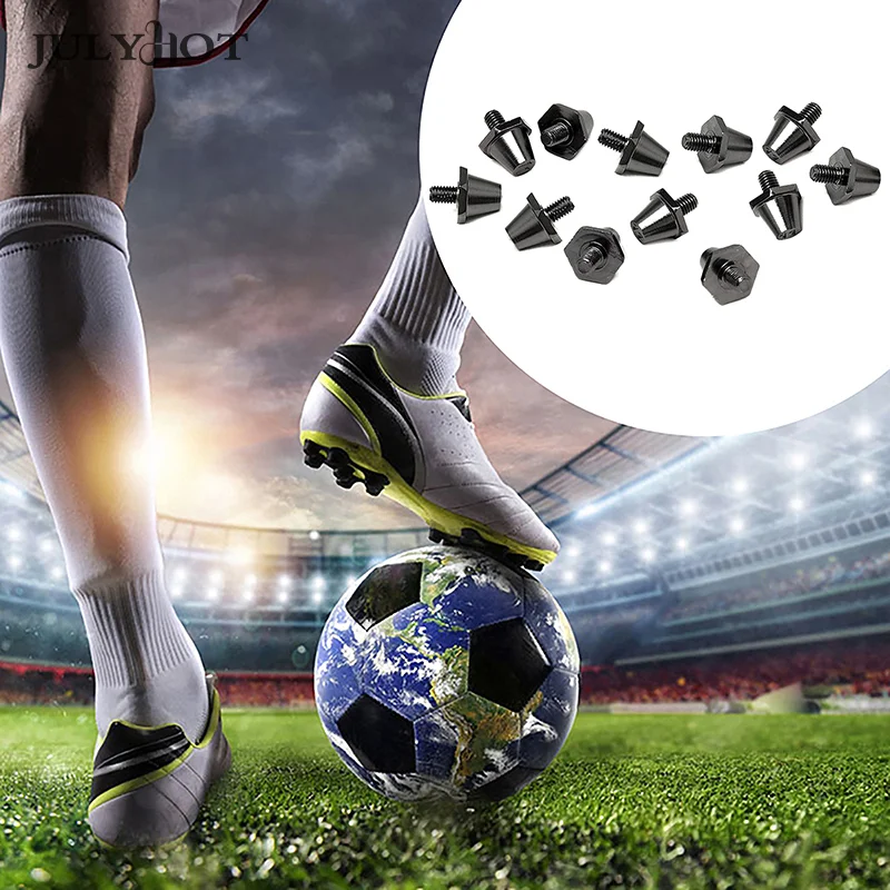 

Football Shoe Spikes Turf Non Slip M5 Threaded Firm Ground Comfortable Rugby Shoes Studs 7mm 10mm Replacement Spikes