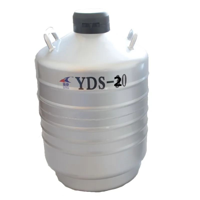 

Контейнер для жидкого азота 20 л, криогенный фотографический контейнер с ремешками для жидкого азота, банка