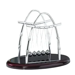 Newtons Pendelmodell, Perpetual Movement Machine, Cradle Balance Ball Decor, interessante Office -Tabletop, moderne Wohnkultur 8 Hauptverkaufsbewegungsmaschine - №6