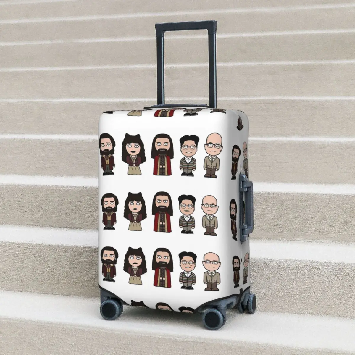 

Защитный чехол для чемодана Team What We Do In The Shadows, эластичные защитные чехлы для багажа для путешествий 18-32 дюймов