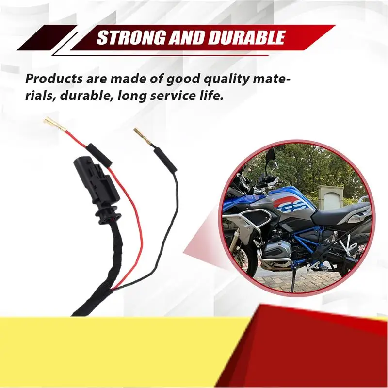 

For BMW R1200GS Motorcycle Cigarette-Lighter Power Taking ACC Data Cable Motorcycle ACC Line-M53K