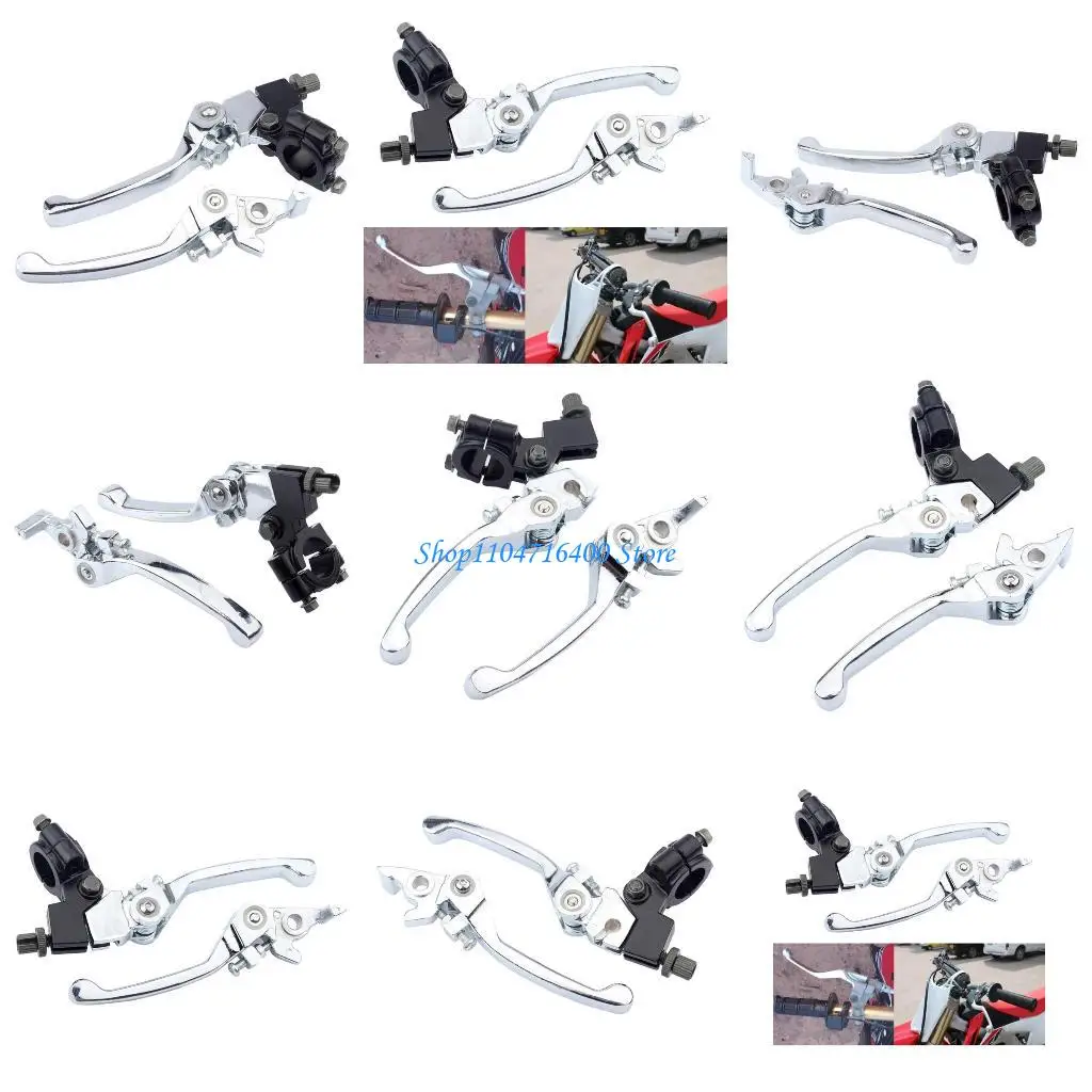 

y1gd Motorcycle Folding Clutch Brake Lever for KLX Pit Dirt Bike ATV Handlebar Brake Lever Replacement Accessory