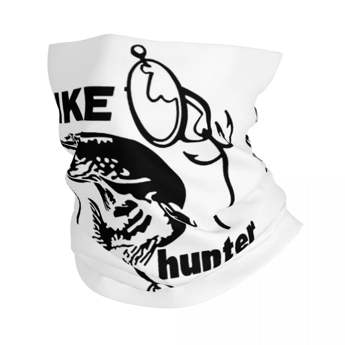 

Custom Hunter Fish Bandana Neck Gaiter UV Protection Face Scarf Cover Women Men Fishing Fisherman Headband Tube Balaclava