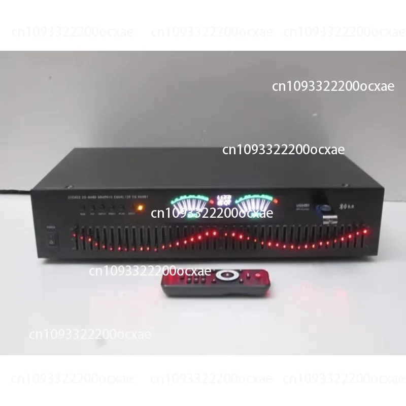 

40-segment 5.0 lossless bluetooth plug-in card stereo high and low bass hifi audiophile home EQ equalizer tuner