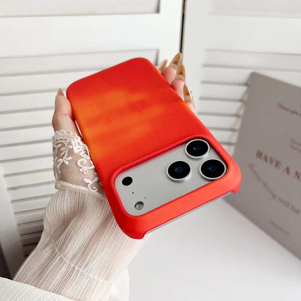 Thermosensor-Handyhülle mit Farbwechsel für iPhone 18 17 Pro Max Air ProMax 17Pro, magische, stoßfeste Schutzhülle – Detail 7