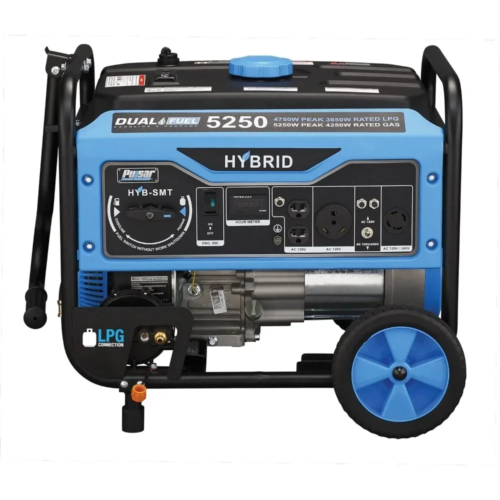 

A Dual Fuel Portable Generator with Switch and Go Technology, PG5250B Dynamo Generators 220v Free Energy Diesel