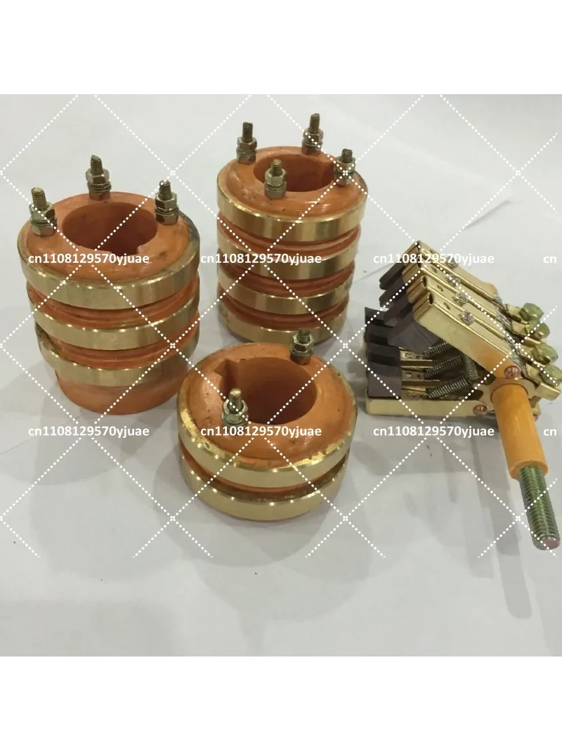 Conductive Slip Ring 2-Way 3-Way 4-Way Inner Diameter 20 25 30 35 Outer Diameter 58 Carbon Brush Collector Ring