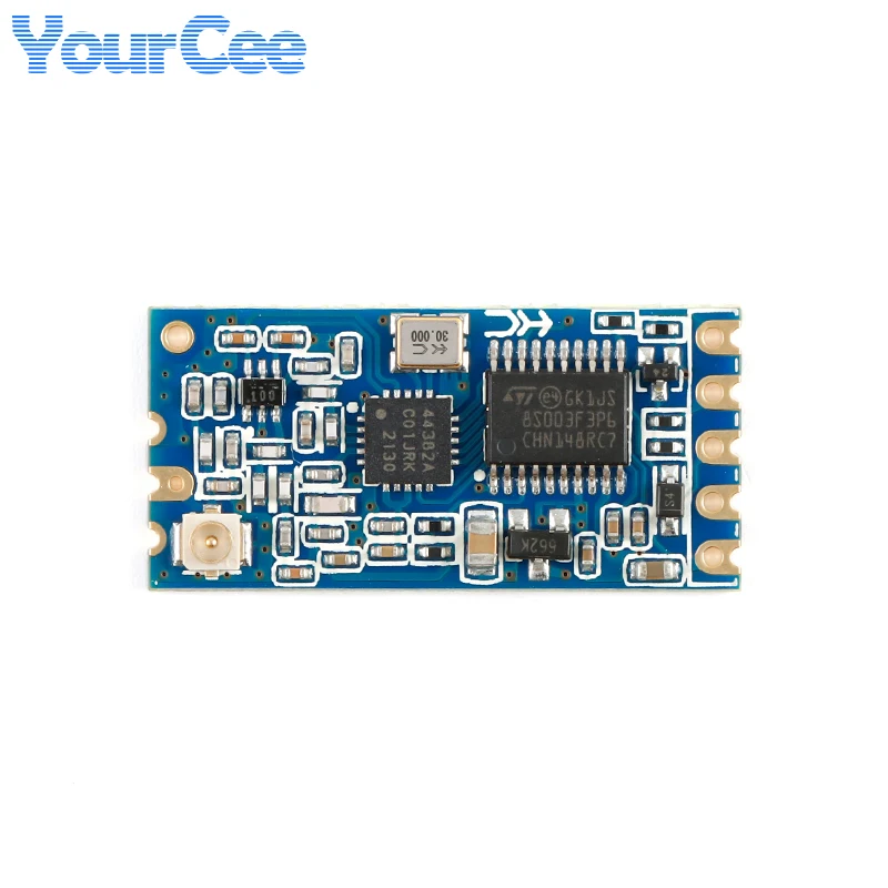 5pcs/1pc HC-12 SI4463 433Mhz Wifi Wireless Serial Port Module HC12 1KM 1000m 433MHz Receiving and Transmitting Board PCB