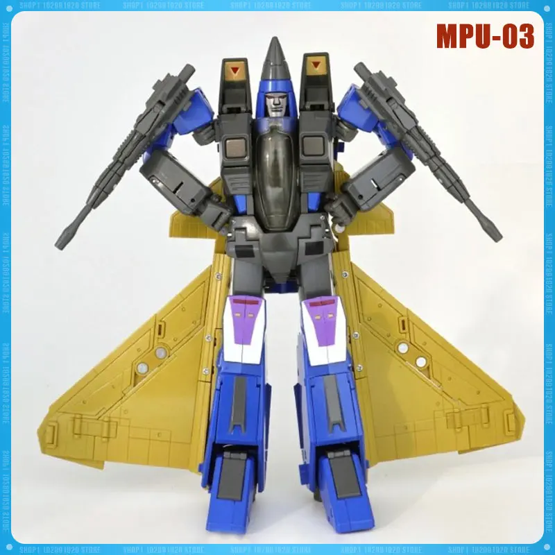 Transformatie MPU-03 Elegy Driepuntige Vliegtuig Squad 2.0 MP Nieuw Ontwerp Matte Verf Action Figure Model Collectie Speelgoed