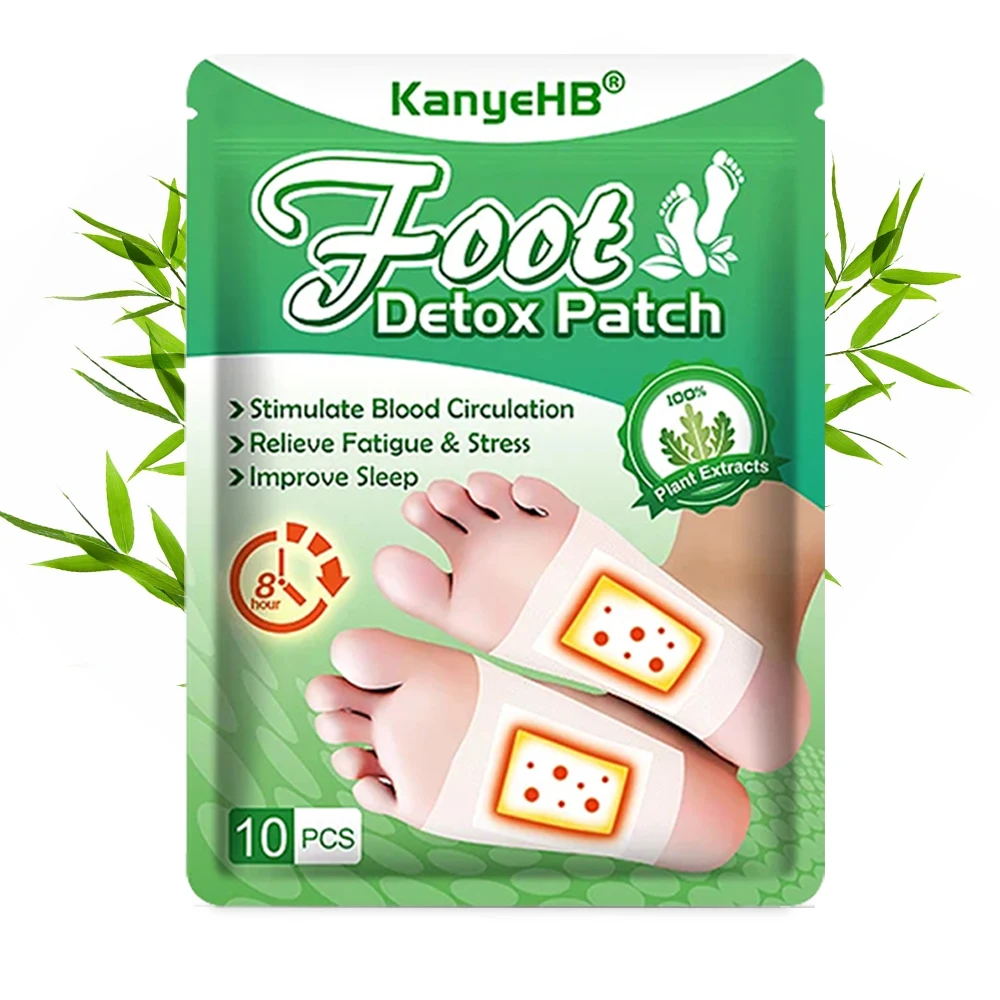 

Natural Wormwood Foot Care Patch Body Stress Relief Feet Deep Sleep Slimming Detoxification Care Pads Dispel Dampness Pads