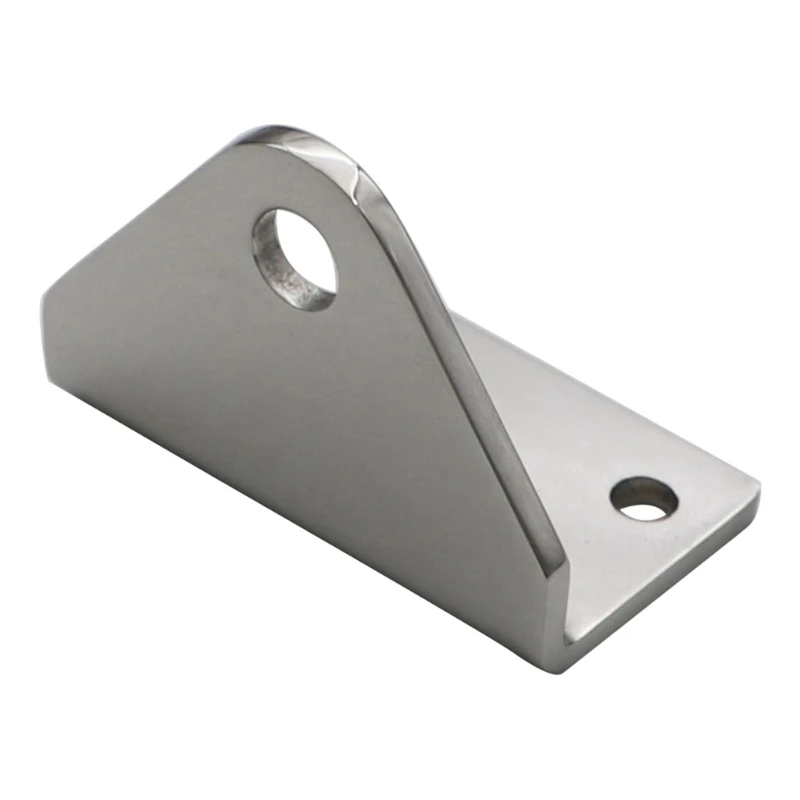 M68B Pre-Drilled Marine Hardware Bracket with Triangular Stainless Steel Structure for Selected Boat Accessory and Equipment