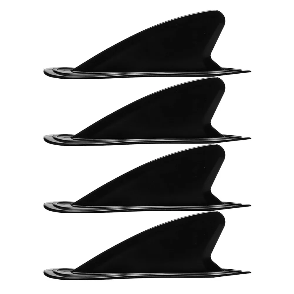 4Pcs Professional Surfboard Fin Detachable Design Wear Resistant Water Stabilizer for Paddle Board Surfboard Replacement Balance
