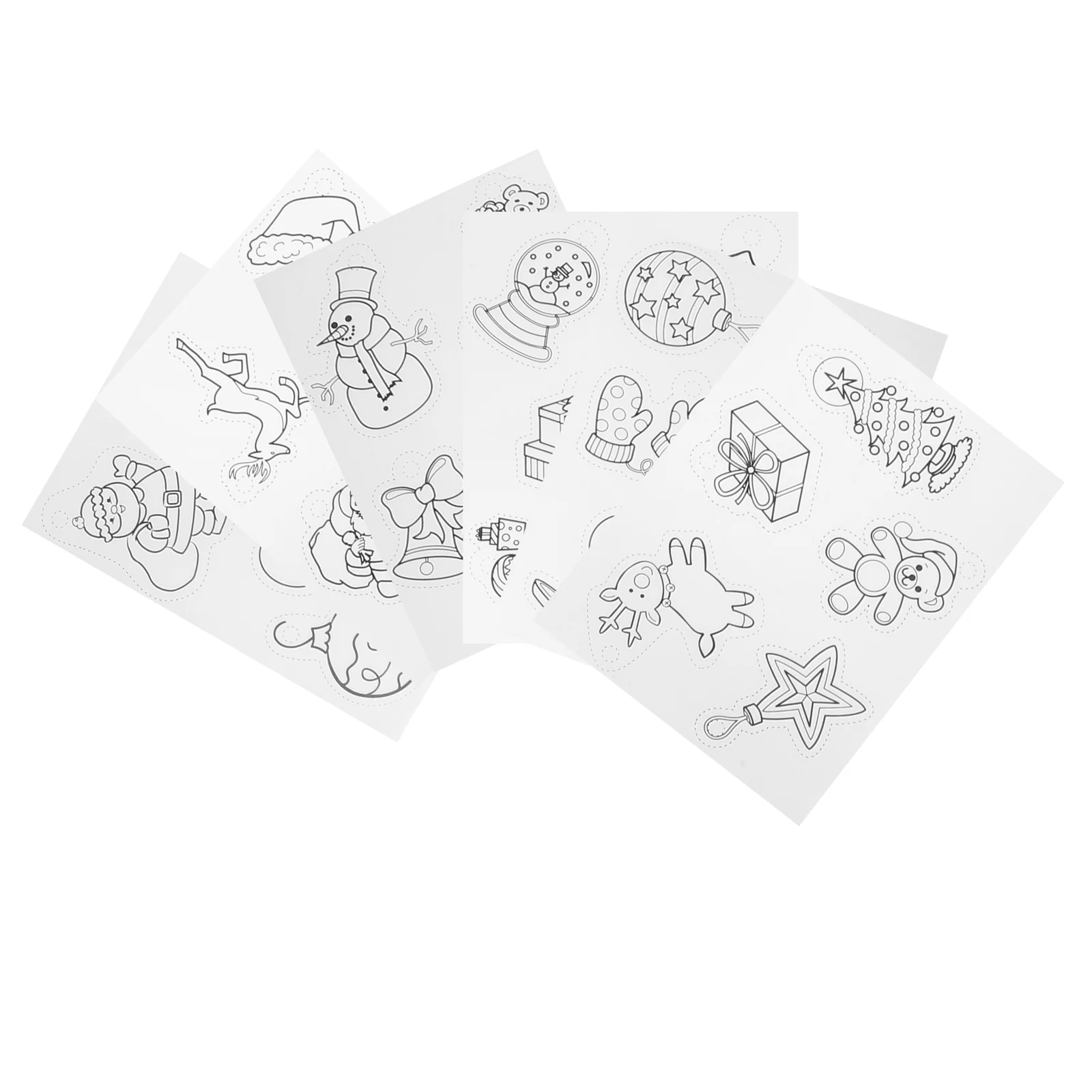 

Crafts Christmas Shrink Film Child Kid Gifts Ornaments Xmas Heat Material