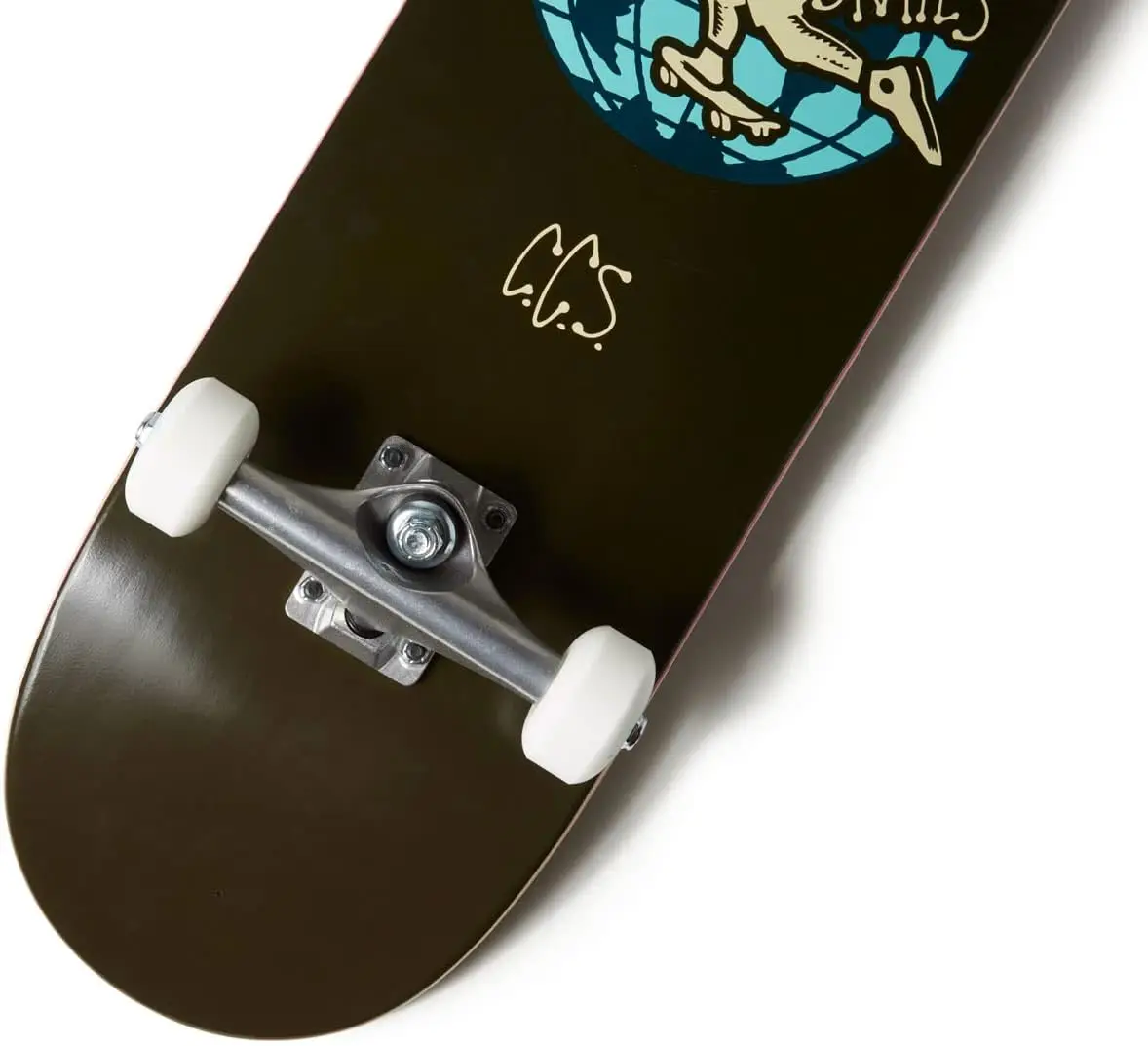 CCS alat papan seluncur, Skateboard lengkap kayu Maple kelas profesional sepenuhnya dirakit dengan alat & stiker dewasa, anak-anak, remaja,