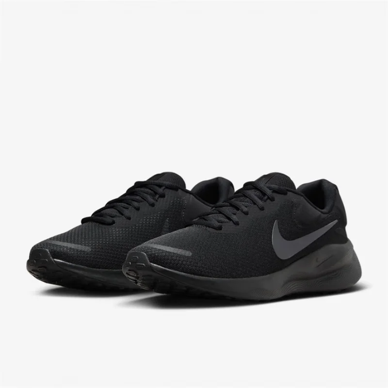 

Nike's New Lightweight Soft-Soled Training and Fitness Men's Road Professional Running Shoes Revolution 7 Mesh Comfortable and Lightweight Outdoor Sports Running Shoes Classic Black Cool and Stylish Everyday Casual Running Shoes Simple and Elegant Must-Ha